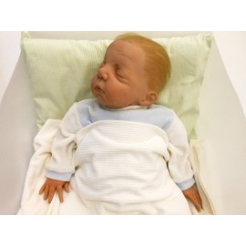Manta Térmica Bebê Algodão Dupla Face Tipo Tricô Off-White Unissex