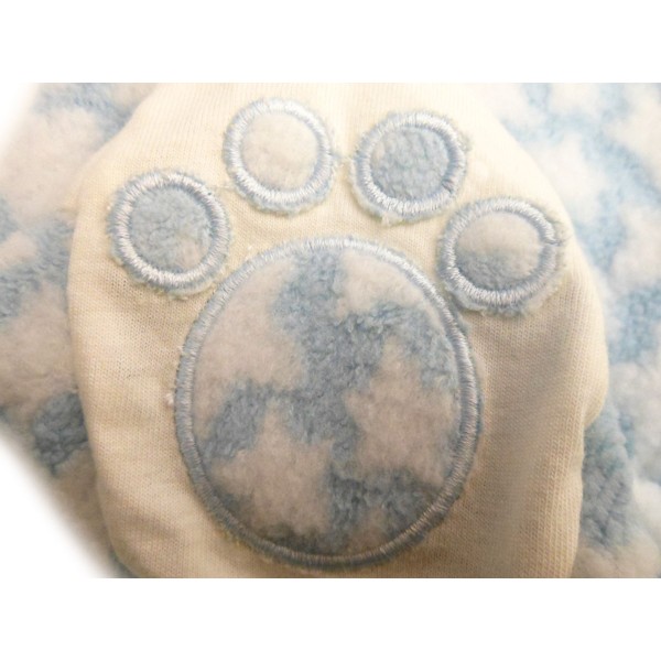 Macacão de Bebê Menino Inverno Soft Azul Estrelinhas com Touca de Orelhinha Zip Toys